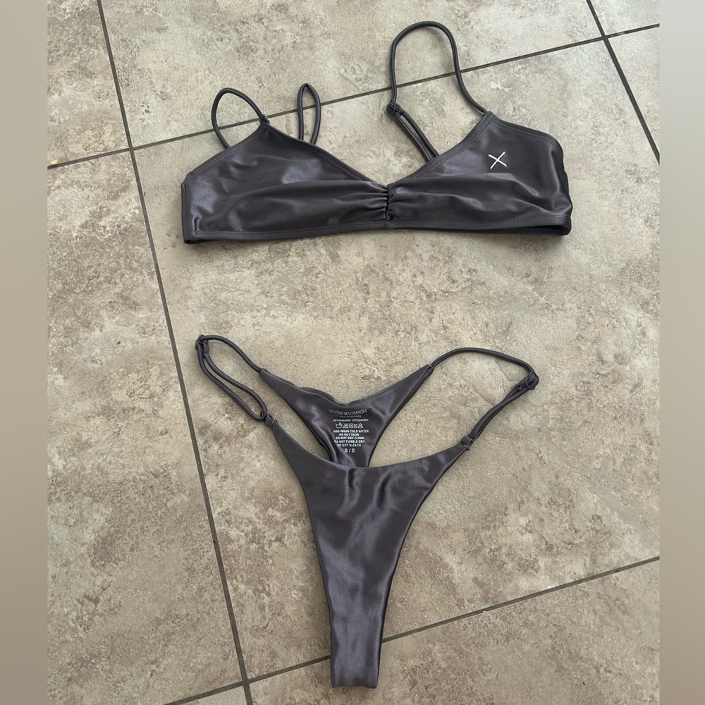 Boutine LA Charcoal Bikini Set
